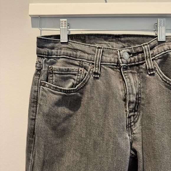 Levi's 511 Jeans Men's 28 x 32 Black Straight Leg - Picture 2 of 12